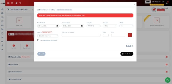 15 Vital characteristics offered by the CRM AMC platform