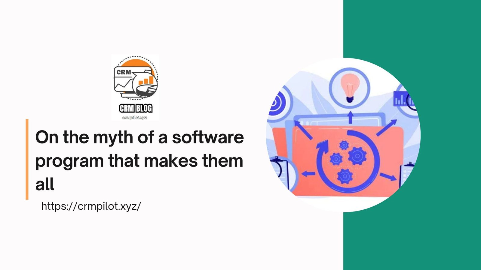 On the myth of a software program that makes them all