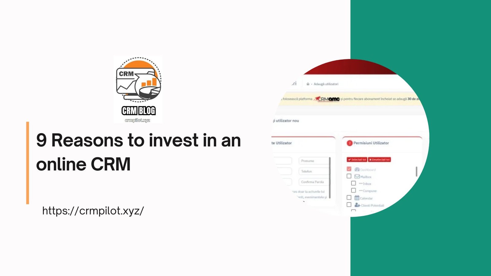 9 Reasons to invest in an online CRM